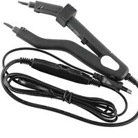 Kit professionnel de pose d'extensions capillaires à la kératine avec fer à fusionner à température réglable pour une tenue forte