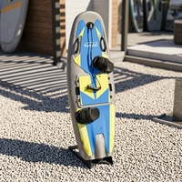 Planche de surf électrique sans fil télécommandée, propulsion par pompe à jet d'eau, silencieuse, motorisée en EPP pour utilisation en mer et en lac, batterie au lithium ternaire