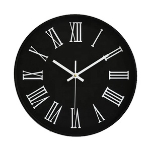 Nouveau design Haute qualité quartz <span class=keywords><strong>horloge</strong></span> murale chiffres romains 10 pouces <span class=keywords><strong>horloge</strong></span> murale - Product Image 1