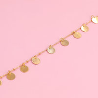 Collier de chaîne en or, bijoux Vintage perlée pour femmes, collier multicouche, accessoire de mode chinois, cadeau