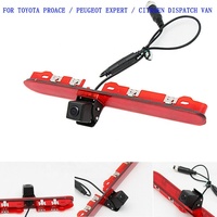 Fourniture d'usine IPoster HD Vision nocturne IR vue arrière de voiture caméra de feu stop LED pour Peugeot Expert Toyota Proace