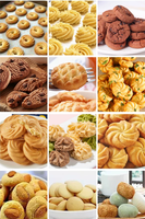 Machine automatique de fabrication de biscuits en acier inoxydable, multi-moules, pour boulangerie industrielle