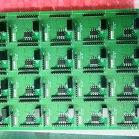 Servicio de Ensamblaje de Componentes de PCB SMT Personalizados, Placa Base PCBA, Espesor de Cobre de 1 oz, Múltiples Colores de Máscara de Soldadura