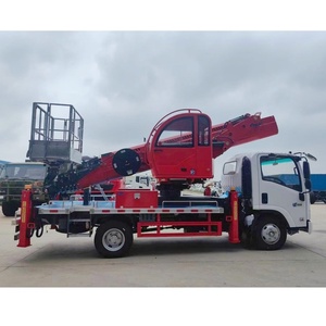 Camión con Plataforma Elevadora ISUZU KV100 de 28m/30m, Vehículo de Trabajo Aéreo para Operaciones en Altura - Product Image 6