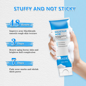 Limpiador Facial Profundo para el Acné con Ácido Salicílico para una Piel Clara y Suave, Limpiador Facial con Ácido Salicílico al por Mayor - Product Image 3