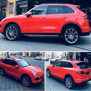 <span class=keywords><strong>Film</strong></span> adhésif en vinyle noir brillant 1.52x28M, feuille de décalcomanie à libération d'air - Product Image 4