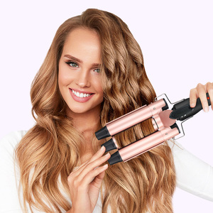 Custom Curly Deep Waver Intercambiable Hair Roller Bands Rizador <span class=keywords><strong>de</strong></span> pelo 6 en 1 Cepillo térmico - Product Image 6