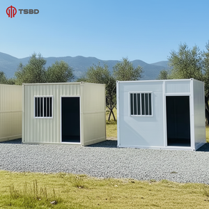 Maisons préfabriquées portables de haute qualité, mini-dortoirs mobiles avec salles de bain et toilettes démontables - Product Image 1