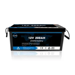 ODM/OEM 12V 200ah lifepo4电源皇后电池组支持加热功能多串联和并联高速率