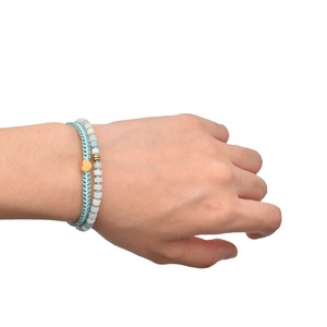 Hợp Thời Trang 18K Vàng & Pha Lê Cho Vòng Đeo Tay Với Đá Tự Nhiên Hạt Rhodium Mạ Chữa Bệnh Bijoux Cho Phụ Nữ Cho Đám Cưới Hoặc Quà Tặng - Product Image 6