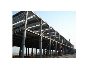 Edificio de metal Taller de almacén de estructura de acero prefabricado de espacio de alta calidad con placa de acero de color - Product Image 1