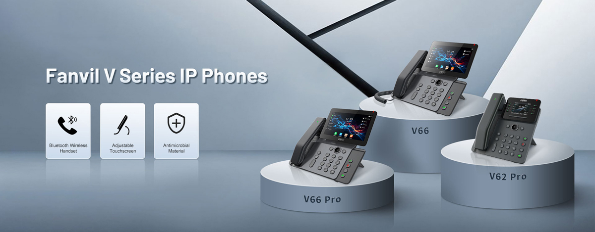 7 Inch Touch Screen Fanvil High-end IP Phone V66 Pro with Blue-tooth Headphone, Grandstream/Yea-link/Proolin /Flyingvoice Series · image 5