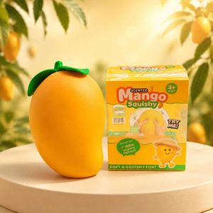 Juguete Sensorial de Frutas Personalizado Hecho a Mano de PVC/PU/TPR, Suave, de Ascenso Lento, para Aliviar el Estrés, Ideal para Regalos Publicitarios y Promociones Empresariales - Product Image 1