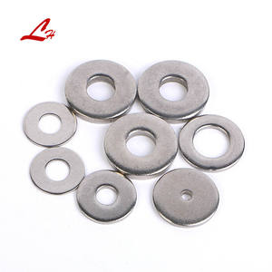 M4 M6 M8 M10 M12 M16 M20 aço inoxidável A2-70 Plain DIN125 Prendedor personalizado arruelas planas - Product Image 3