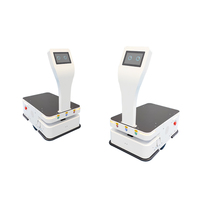 Robot AMR autonome MDBOT avec capacité de charge de 80 kg, guidage par radar SLAM, longue autonomie, batterie LifePO4