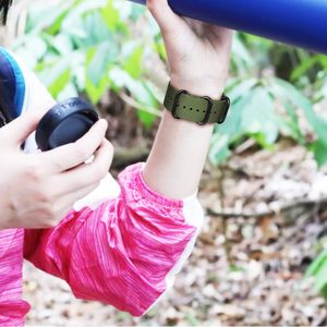 Compatible avec Samsung <span class=keywords><strong>Galaxy</strong></span> Watch <span class=keywords><strong>Gear</strong></span> S3 <span class=keywords><strong>Classic</strong></span>/Frontier Bracelet en nylon souple à dégagement rapide Bracelet de sport de remplacement réglable - Product Image 6