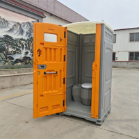 Nouvelle Cabine Sanitaire Portable d'Extérieur pour Événements, en HDPE, avec Toilettes