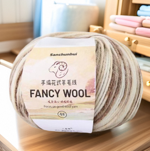 Sợi len Merino pha trộn mới 50g, cuộn dày 50g, dùng để đan tay, móc len, làm áo len, khăn quàng cổ, bán buôn - Product Image 3