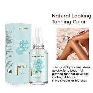 Gotas Bronceadoras de 30 ml, Autobronceador Facial sin Sol y <span class=keywords><strong>Bronceador</strong></span> Corporal, Loción Bronceadora Solar, Efecto en 1 Semana - Product Image 2