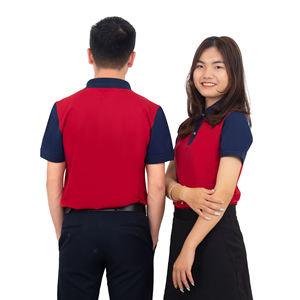 Usine de polos de mode au Vietnam, options de couleurs multiples élégantes, impression de logo personnalisée disponible, marques de vêtements de détail et d'entreprise - Product Image 1