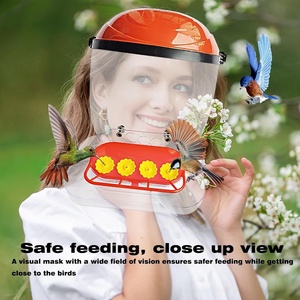 Wholesale Garden Essential Plastic <b>Head</b> Mounted Feeder Portable Outdoor Bird Feeding - Product Image 5