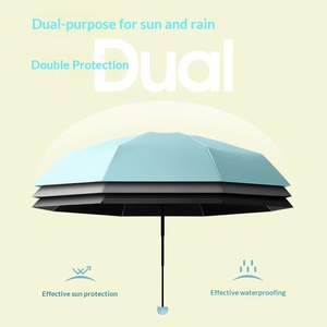 Ombrello Pieghevole da Donna a Sei Stecche con Protezione Solare UV, Portatile per Tutte le Condizioni Atmosferiche, Personalizzabile con Logo, Regalo Aziendale - Product Image 4