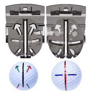 Kit <span class=keywords><strong>per</strong></span> la marcatura di palline da <span class=keywords><strong>golf</strong></span> all'ingrosso OEM/personalizzato con stencil di allineamento e set di penne - Plastica leggera e resistente <span class=keywords><strong>per</strong></span> uso esterno nel <span class=keywords><strong>golf</strong></span> - Product Image 6