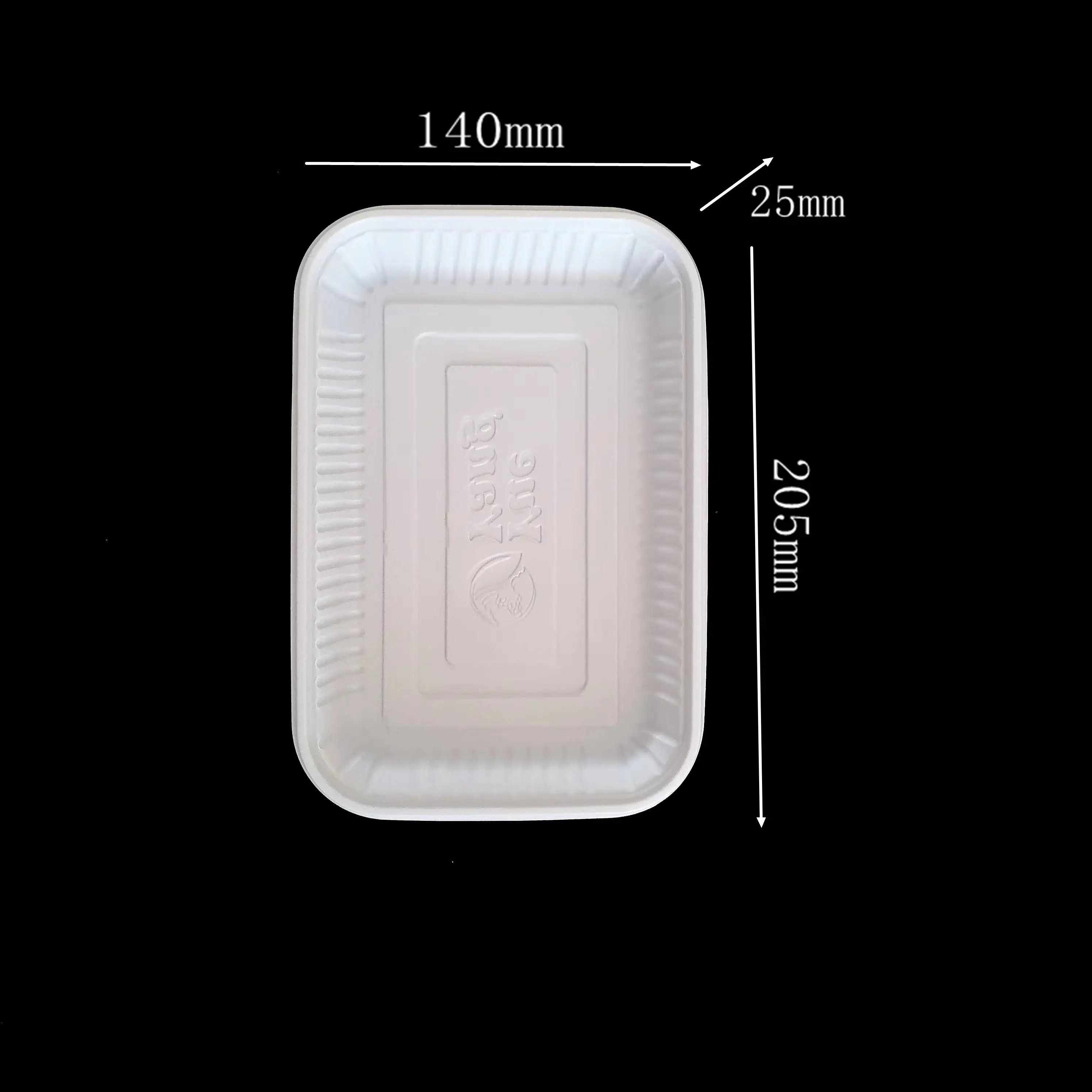 Disposable plastic blister pp pallet fresh packaging tray customize white Fruit Vegetable tray