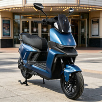 Moto électrique rétro CKD SKD 12 pouces, scooter, 1100/1300W, vitesse 60 km/h, moto électrique pour adultes