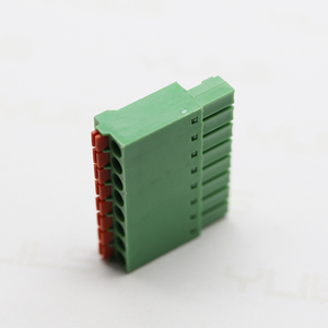 Mẫu miễn phí 3.5 mét khoảng cách Chiều cao 21.1 mét vị trí 2-24 Pin PCB thiết bị đầu cuối màu xanh lá cây khối thiết bị đầu cuối nữ nối cho PCB - Product Image 6