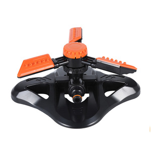 หัวฉีดน้ำแบบสามขา Huabangshi รุ่น Tripod Impact Sprinkler ระบบขับเคลื่อนด้วยเฟือง 360 องศา ทำจากพลาสติก สำหรับระบบน้ำในสวน - Product Image 3