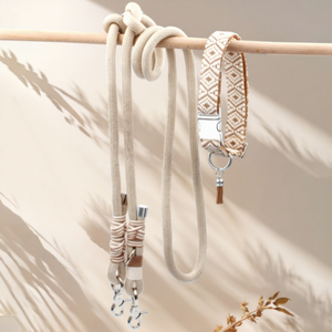 Correa de Nailon Resistente <span class=keywords><strong>para</strong></span> Mascotas, Collar y Correa <span class=keywords><strong>para</strong></span> Perros Medianos y Grandes, Accesorios <span class=keywords><strong>para</strong></span> Paseos Diarios y Correr - Product Image 5