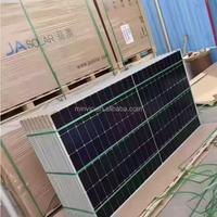 Panel Surya JA Solar JAM54D40 LB 430W-455W Bifacial N-Type 445W Kaca Ganda untuk Sistem Energi Rumah dan Komersial