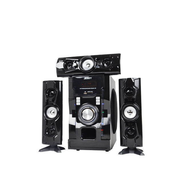 Multimedia Speaker System Surround Sound 3.1 Home System Speaker with FM and Bluetooth