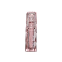 Gogo Bear Lip Glaze Pelembap dengan Efek Cermin, Mudah Mewarnai, Kemasan Tabung Transparan, Lip Gloss dengan Logo Pribadi, Kosmetik