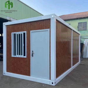 Conteneur modulaire préfabriqué étanche en acier de 40 pieds, en forme de pomme, pour bureau ou cabine sur terrain vide - Grande Vente - Product Image 1