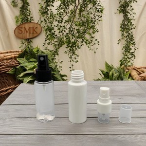 Bouteille de shampooing et de lotion en plastique pour soins de la peau PET 30ml portable avec disque et pompe <span class=keywords><strong>Manpack</strong></span> 1 oz bouteille en plastique pour animaux de compagnie - Product Image 5