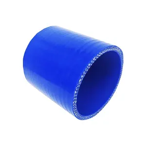 Đường kính trong 3 inch dài 10 cm ống silicon thẳng màu xanh ống silicon ba lớp cốt thép