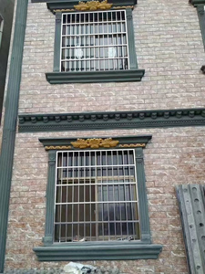 Bê tông mái hiên khuôn mẫu cho biệt thự vỏ/hộp cho mái cornice và tường trang trí, và abs nhựa Roman cột cho căn hộ - Product Image 2