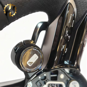 Volant HZ entièrement en cuir pour <span class=keywords><strong>Mercedes</strong></span> Benz AMG (Compatible avec les modèles : <span class=keywords><strong>S223</strong></span>, C206, 232, E213, W223, W222, W211, W206) - Product Image 2