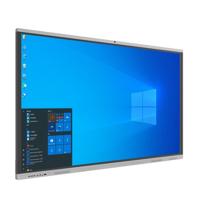 98 Inch 20 Point IR Touch Pen Finger Interactive 4k LCD Flat Panel Smart Interactive Whiteboard for Schools Teaching
