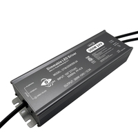 Venta caliente ETL DALI2 Aprobado Venta caliente PF> 0,98 DALI-2 y Push Dimmable 24V 300W Controlador LED de voltaje constante