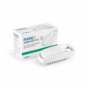 RIVAL Cepillo para lavarse las manos de plástico, 9x4x3,5 cm, blanco, paquete de 10 - Product Image 2