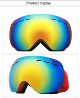 Lunettes de ski Desniger anti-buée, verres interchangeables pour le ski sur neige, lentilles polarisées miroir, monture en PC, lunettes de sécurité pour snowboard, personnalisables