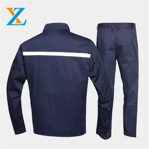 Ensemble d'uniformes de personnel d'usine de fabricant sur mesure, vêtements de <span class=keywords><strong>technicien</strong></span> mécanique, costume de travail d'atelier - Product Image 4