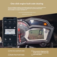 Decodificador de Fallas de Motocicletas a Gasolina, Modelo Universal OBD Z50, Instrumento de Diagnóstico de Fallas para Motocicletas