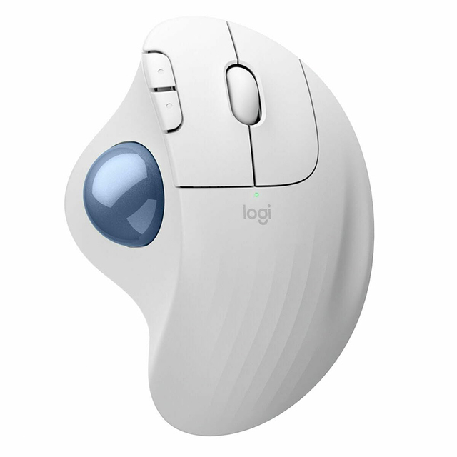 Logitech ERGO M575S Wireless Trackball Mouse – Ergonomic, & 2.4G Dual Mode, Quiet Click, Long Battery Life, for Office