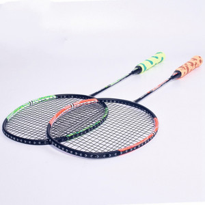 Bán Buôn Tùy Chỉnh Chất Lượng Cao Đào Tạo Mức Độ Thủy Tinh <span class=keywords><strong>Carbon</strong></span> Hỗn Hợp Sợi Cầu Lông Vợt Junior Nghiệp Dư Câu Lạc Bộ Máy Nghe Nhạc - Product Image 3