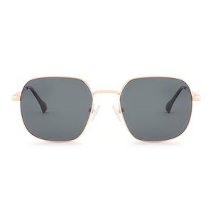 Occhiali da sole tono di lusso personalizzati di alta qualità occhiali da sole Vintage classici con montatura in metallo - Product Image 3