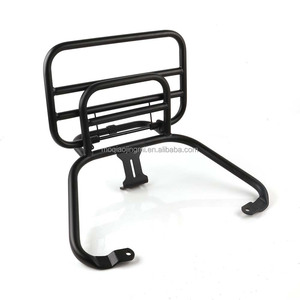 Estantes Plegables para Motocicleta para <span class=keywords><strong>VESPA</strong></span> GTS GTV 300 <span class=keywords><strong>Sprint</strong></span> Primavera 150, Portaequipajes Trasero de Aluminio para Scooter, Respaldo - Product Image 5